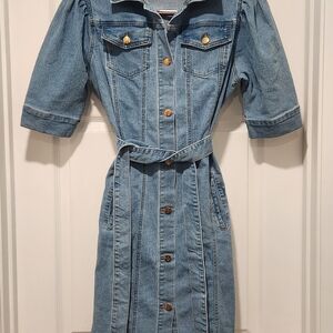 Nanette Lepore Light Blue Denim Dress